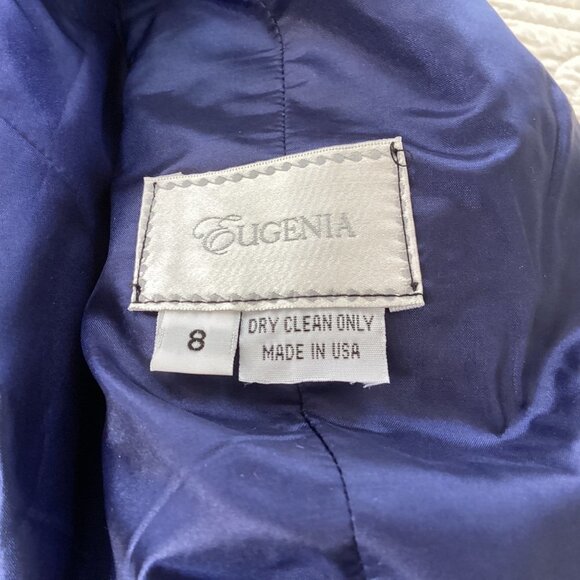 Formal Gown eugenia navy size 8 - Picture 4 of 13